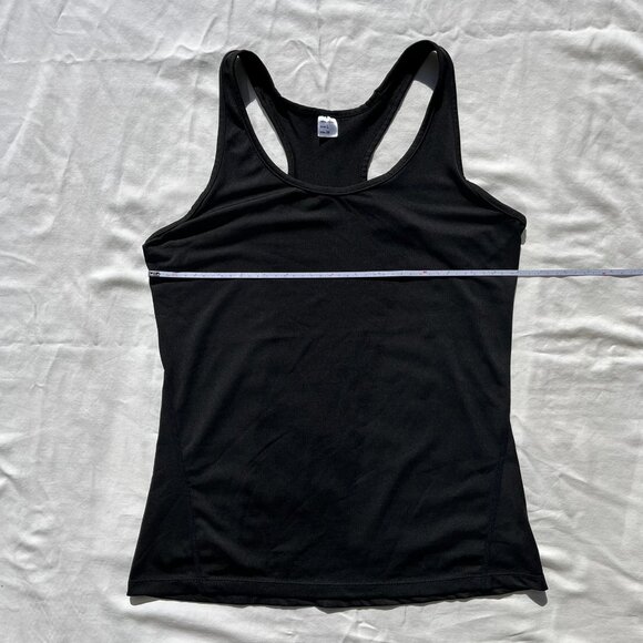 Plain black racerback style workout tops x3 - Size M - Picture 9 of 12
